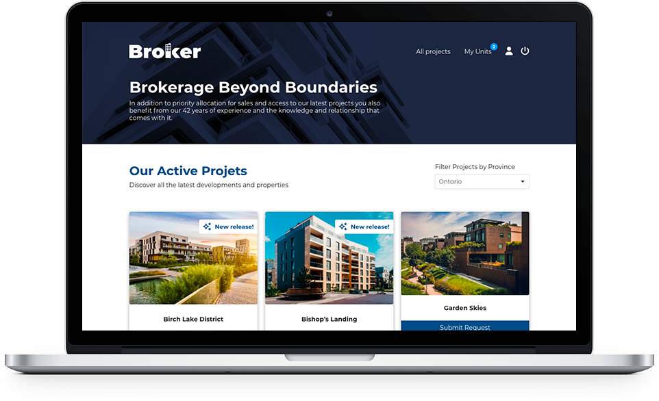 Real estate sales management software