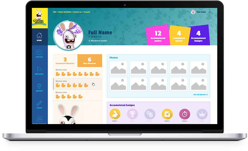 Preview of the Photo Laplante website on desktop and mobile
