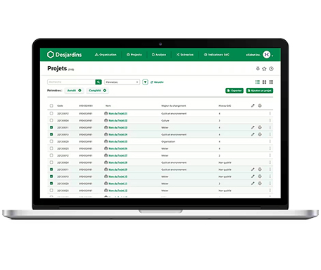 Logiciel sur mesure bâti en Laravel