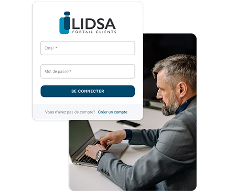 Portail sécurisée pour client