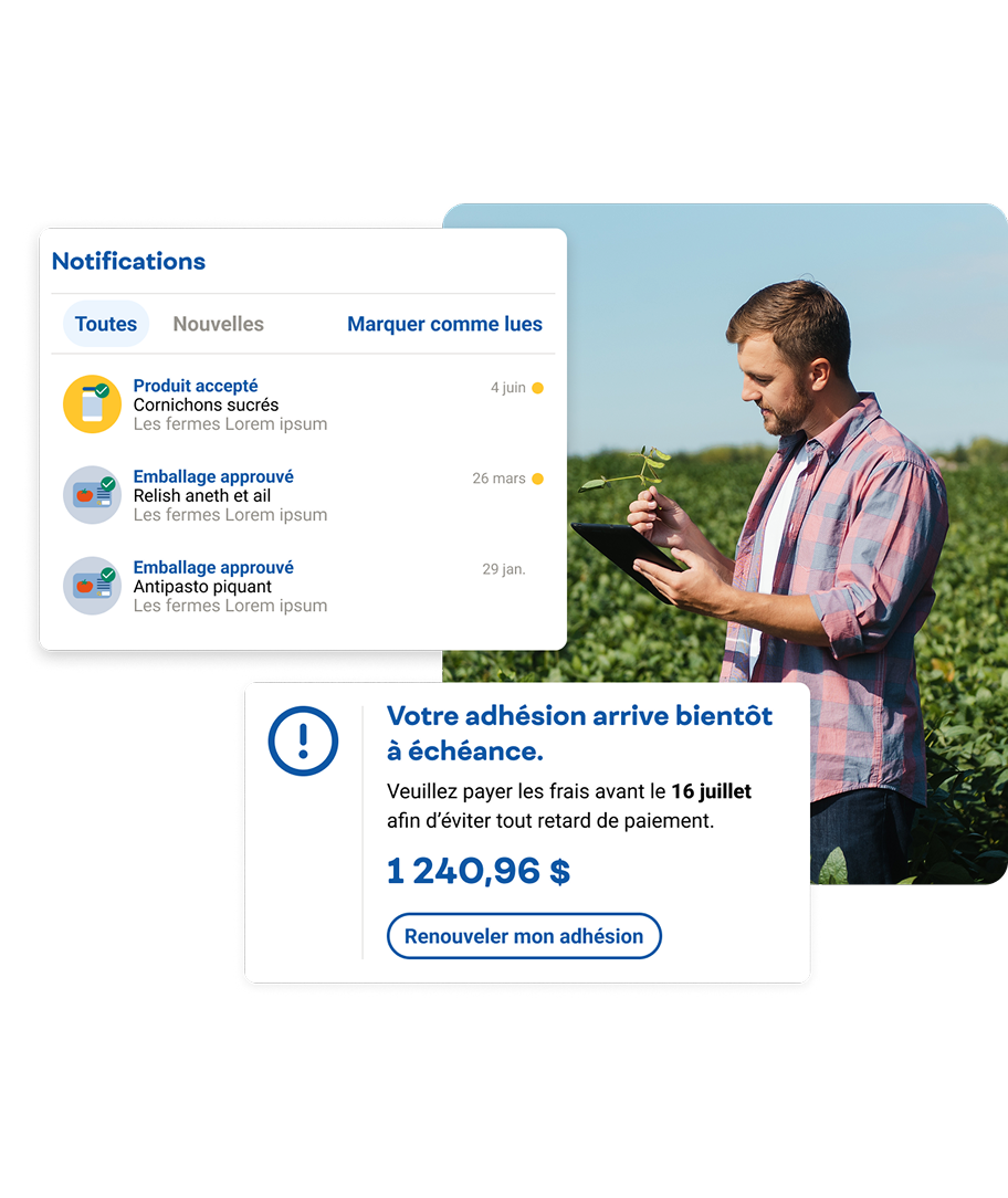 Utilisateur du portail sur mesure